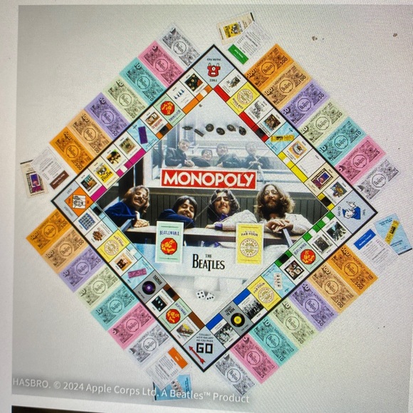 NWT Sealed Monopoly The Beatles Edition Board Game - Picture 8 of 11